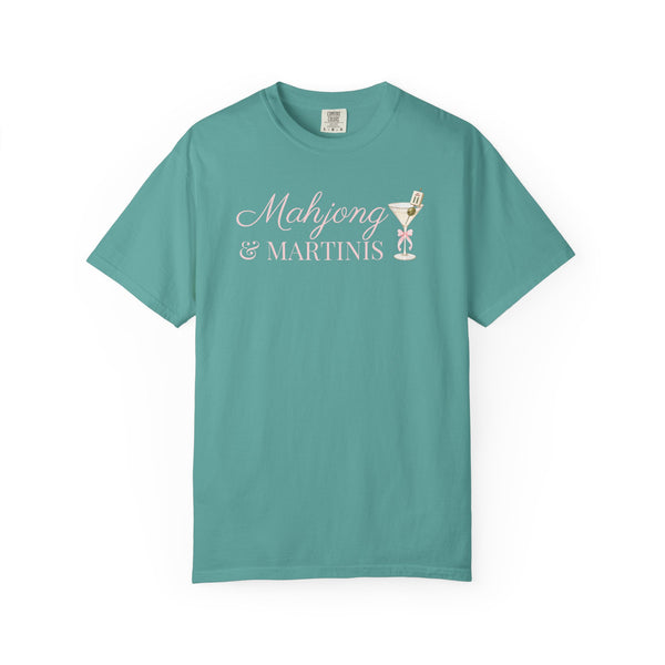 T-Shirt - Mahjong & Martinis T-Shirt (Comfort Colors - Unisex)