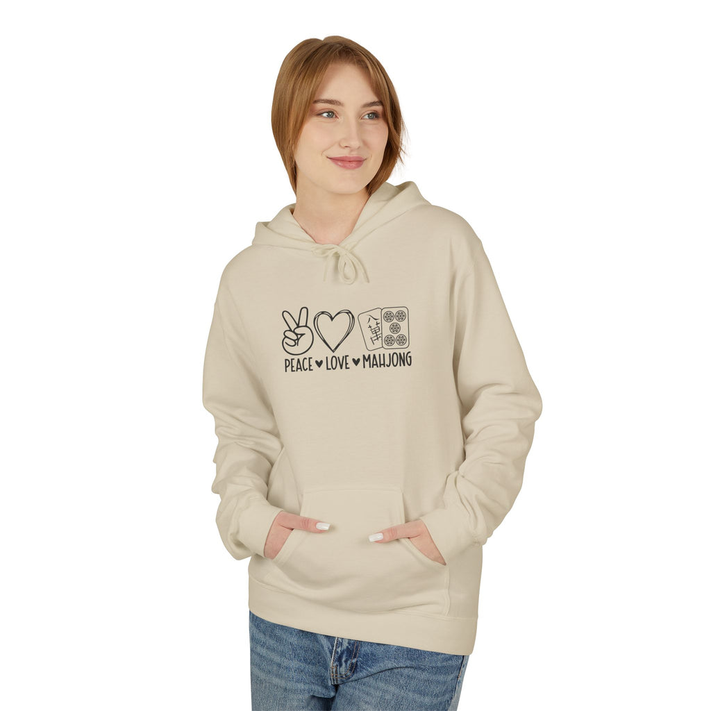 Hoodie - Peace Love Mahjong
