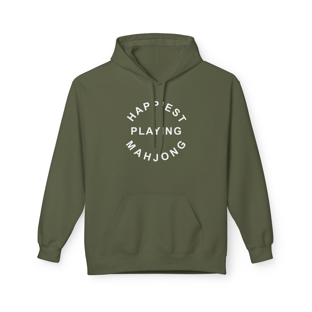 Hoodie - Happiest Playing Mahjong