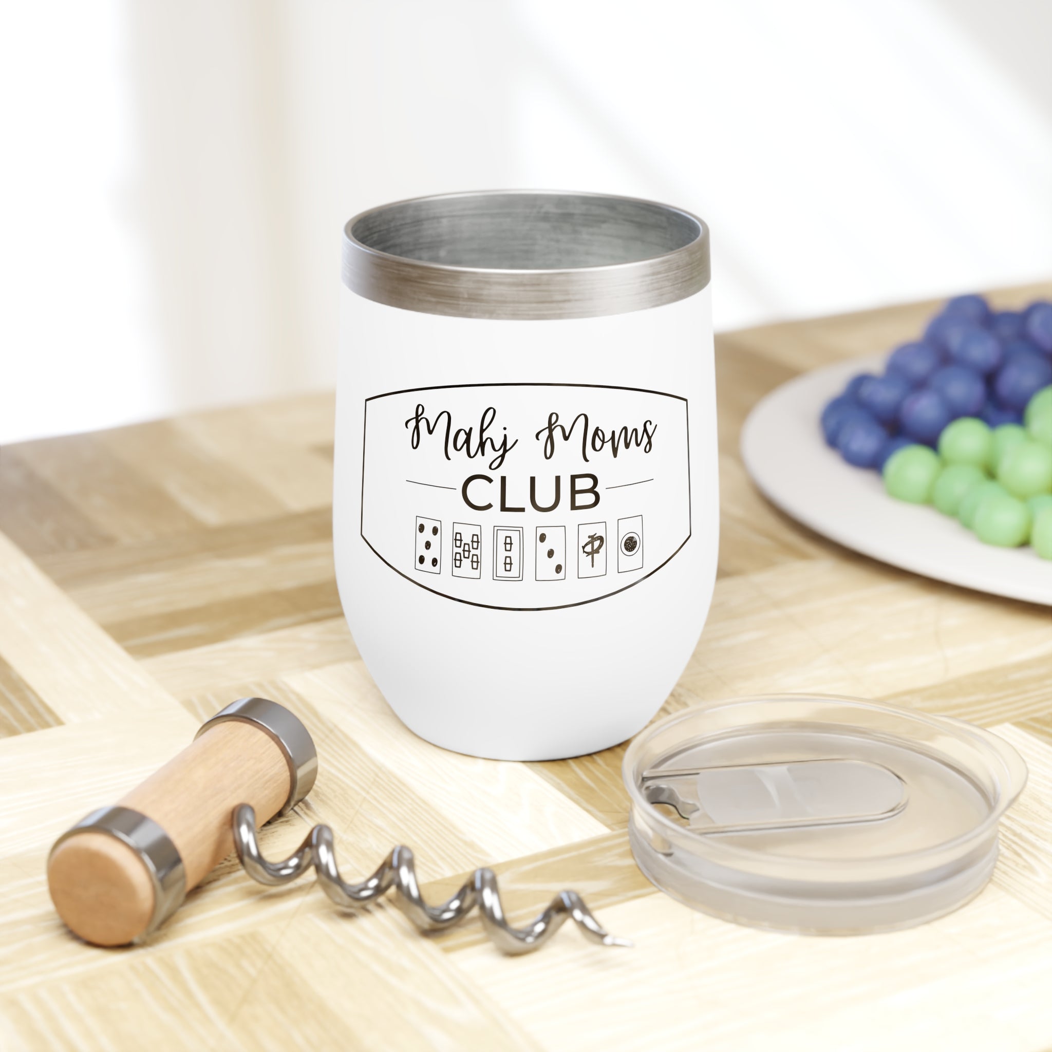 Chill Wine Tumbler - Mahj Moms Club