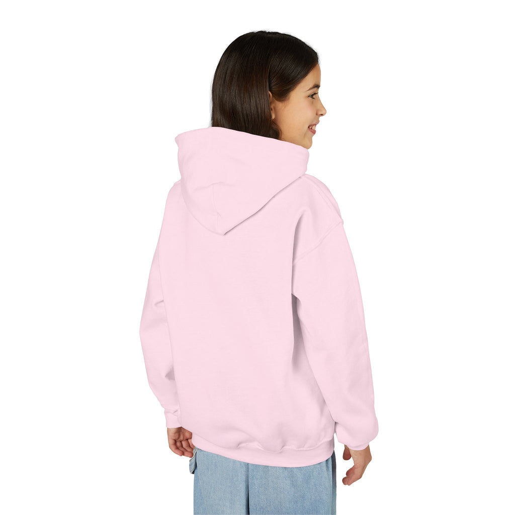 Youth Hoodie — "Peace Love Mahjong" Cute Pastel Mahjong Pullover