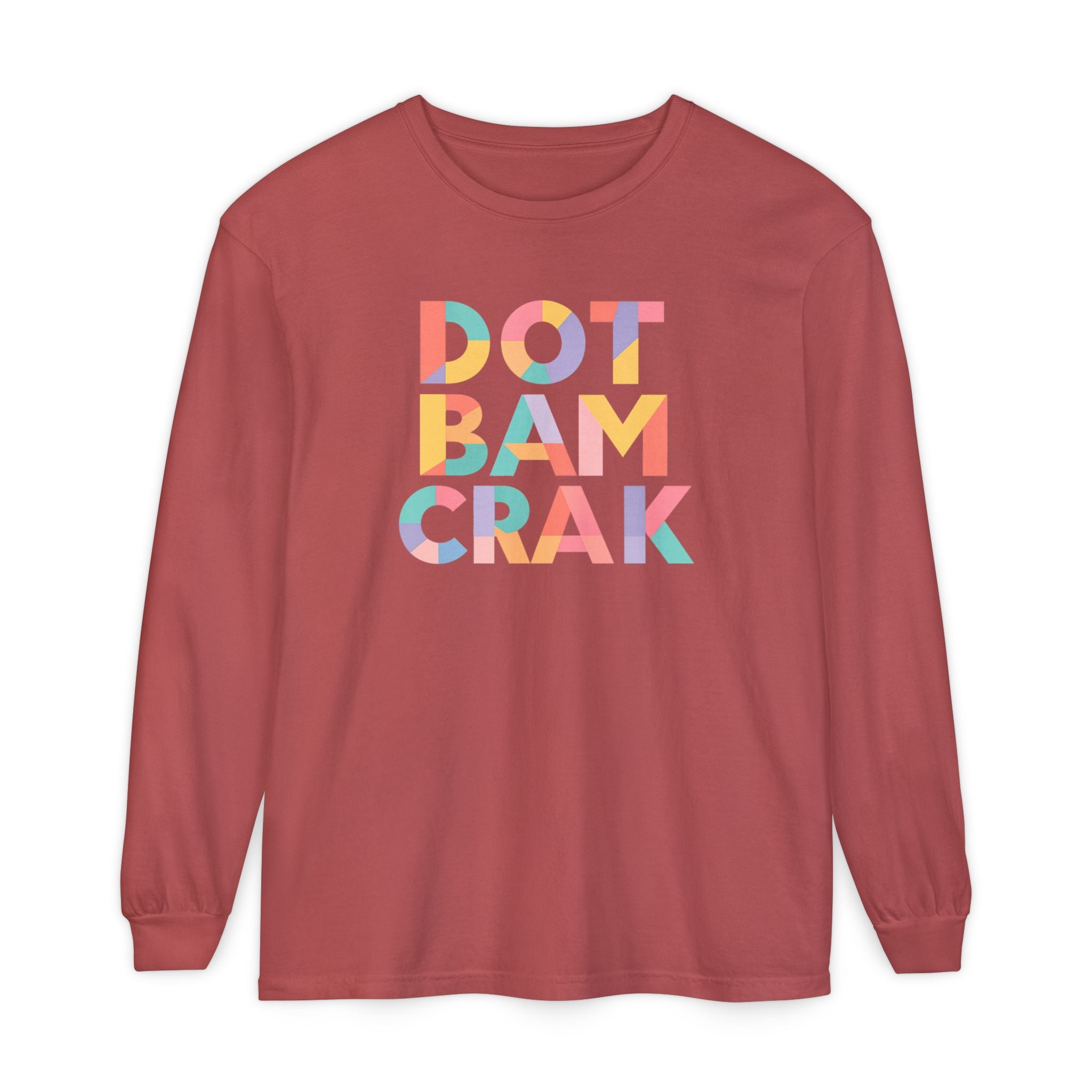 Long Sleeve T-Shirt - Dot Bam Crak
