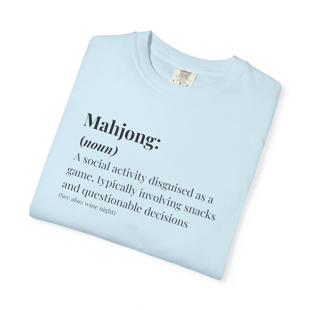 T-Shirt - Mahjong definition (Comfort Colors - Unisex)