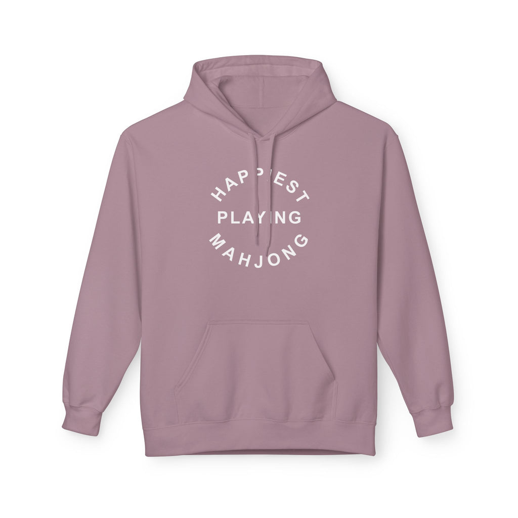 Hoodie - Happiest Playing Mahjong