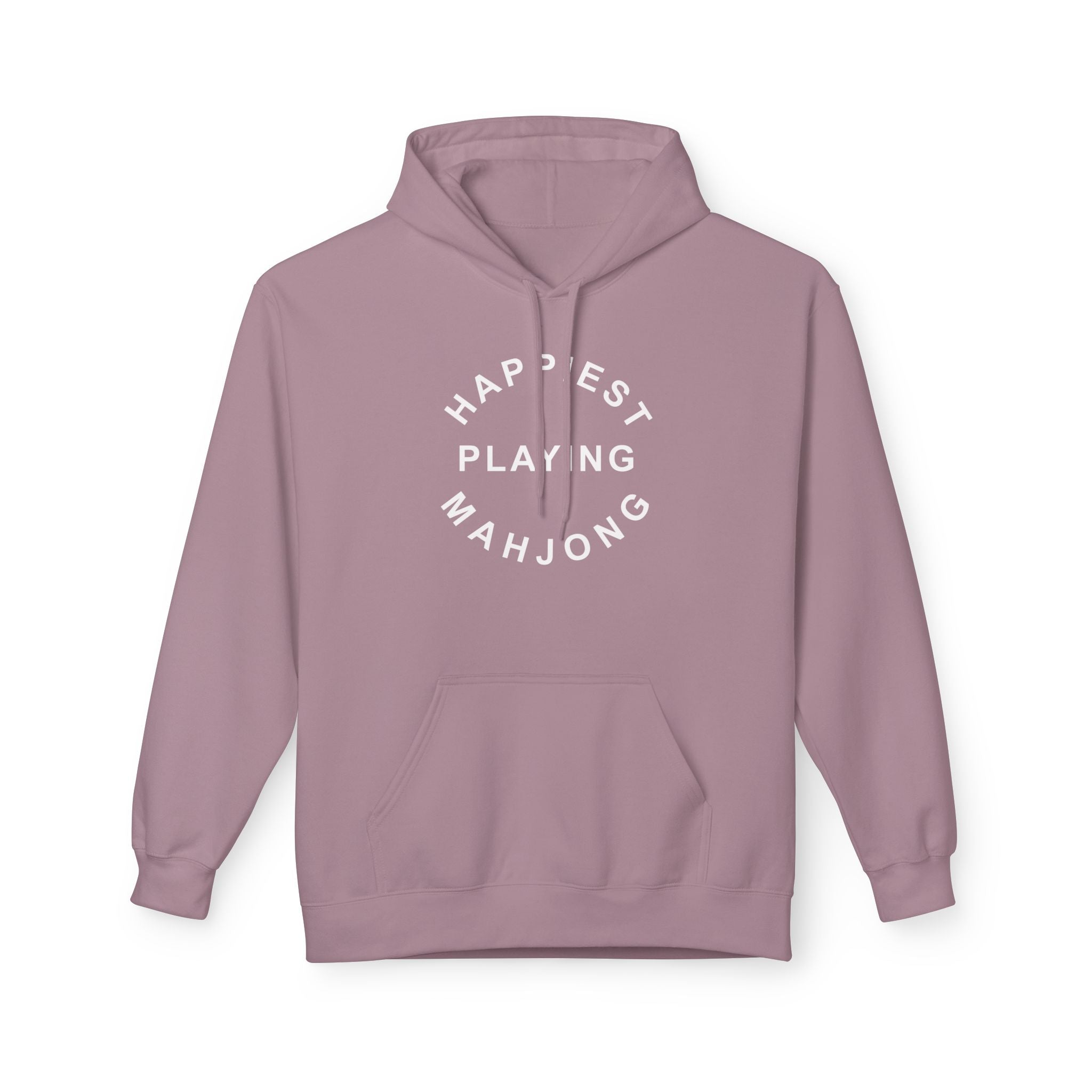 Hoodie - Happiest Playing Mahjong