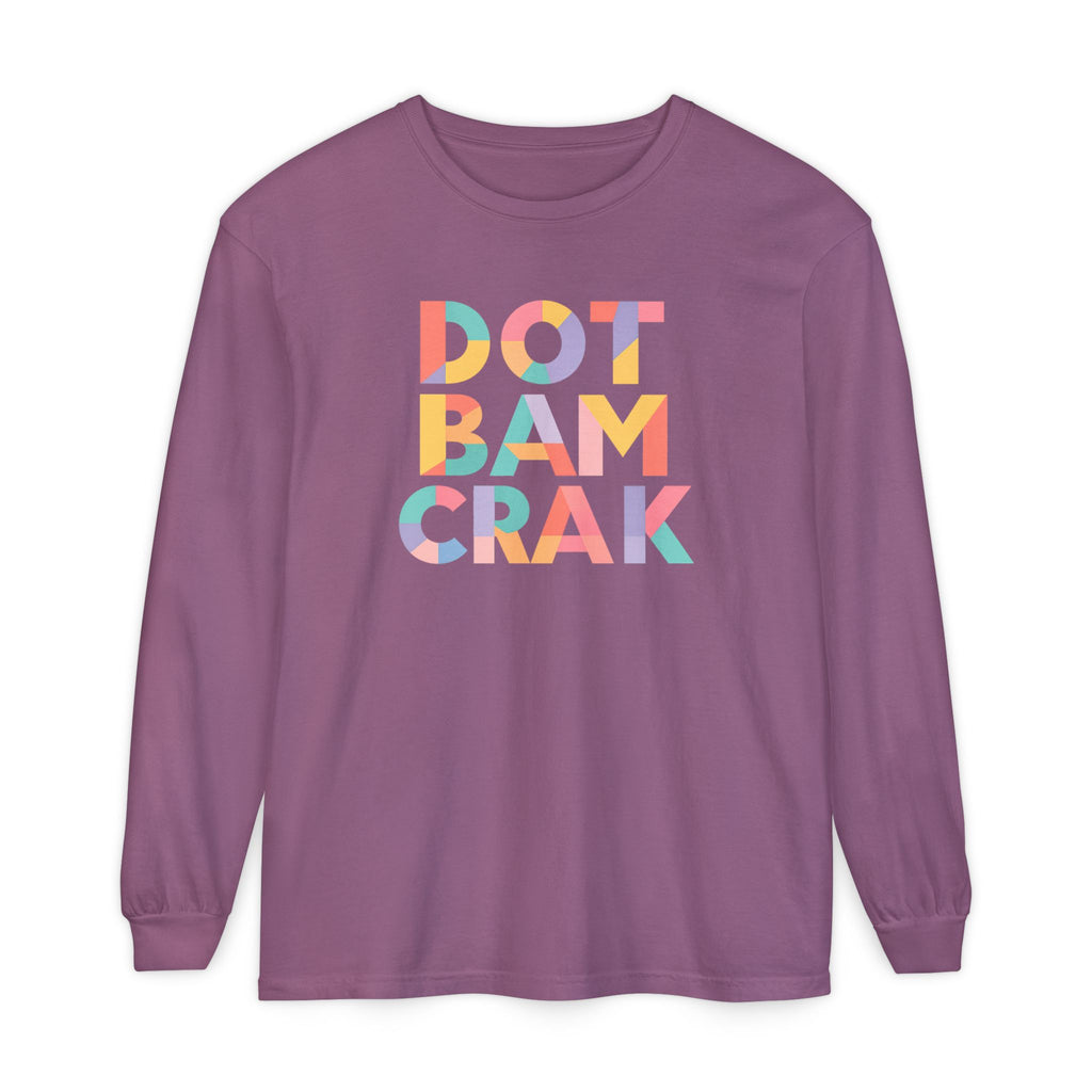 Long Sleeve T-Shirt - Dot Bam Crak