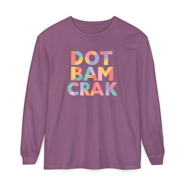 Long Sleeve T-Shirt - Dot Bam Crak