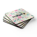 Coasters (4 pack) - Floral Mahjong