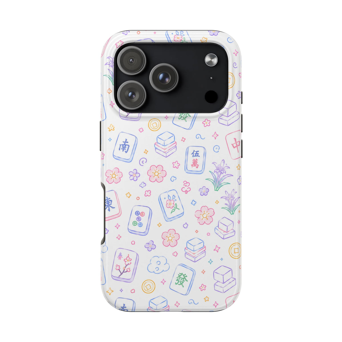 Tough Phone Case - Pretty Mahjong