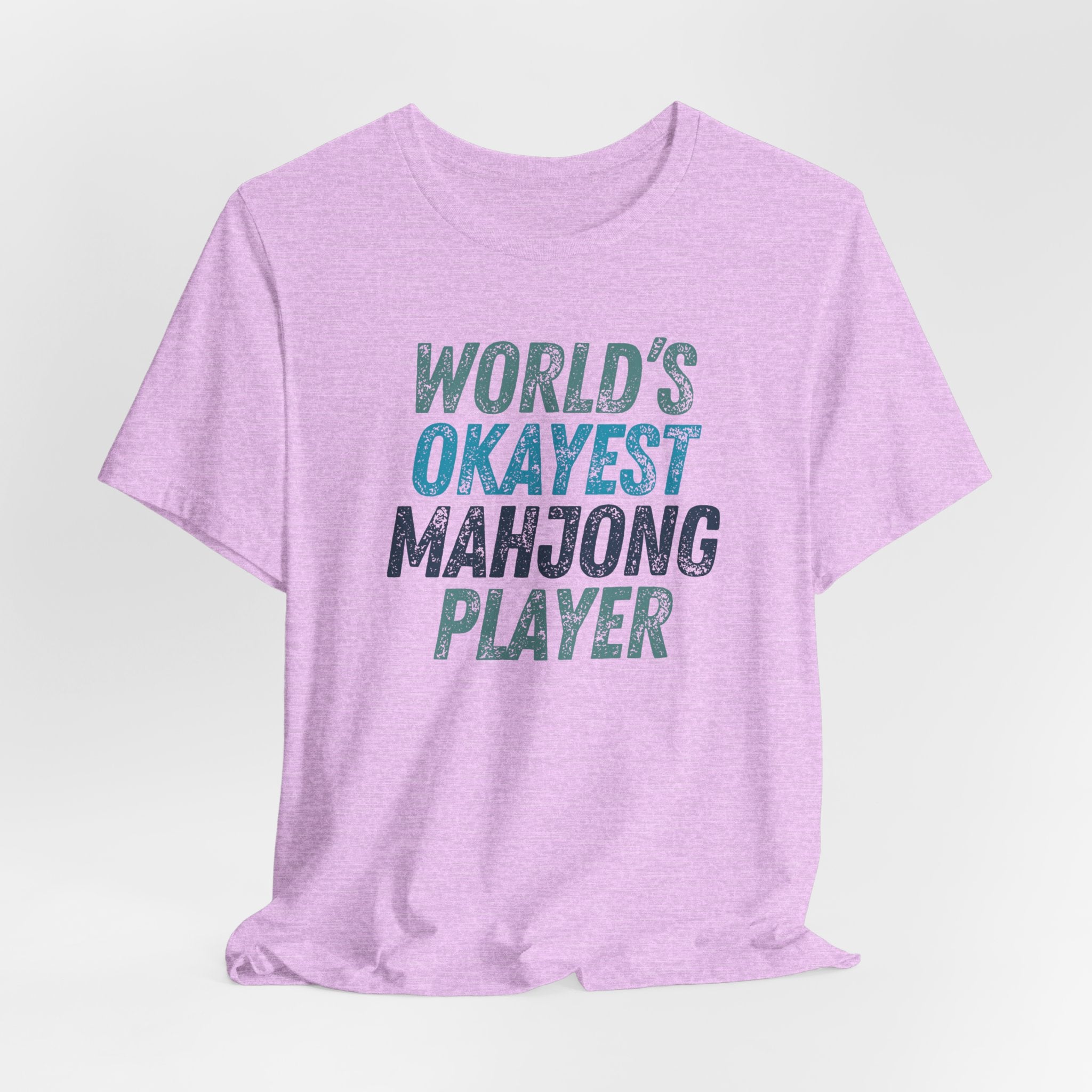 T-Shirt - World's Okayest Mahjong Player (Bella+Canvas - Unisex)