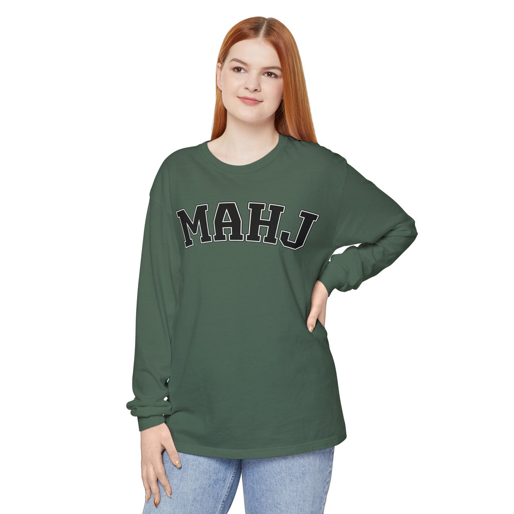 Long Sleeve T-Shirt - MAHJ College-Style
