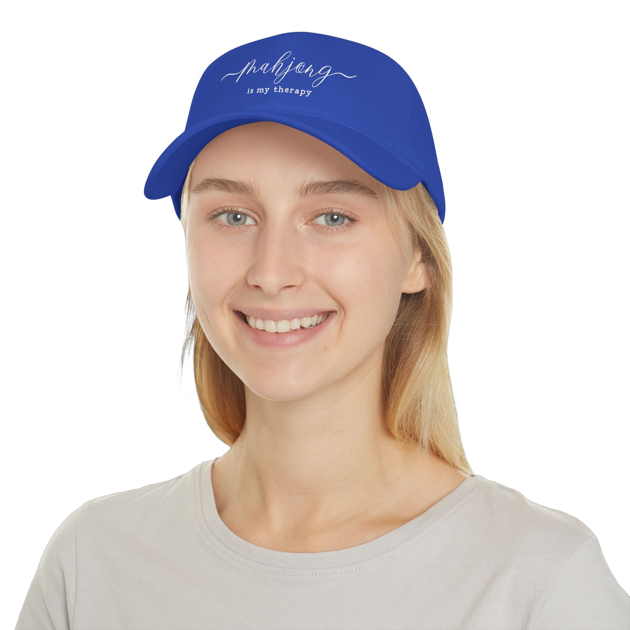 Baseball Hat - Mahjong Is My Therapy