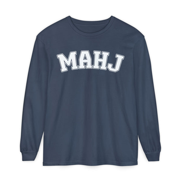 Long Sleeve T-Shirt - MAHJ College-Style