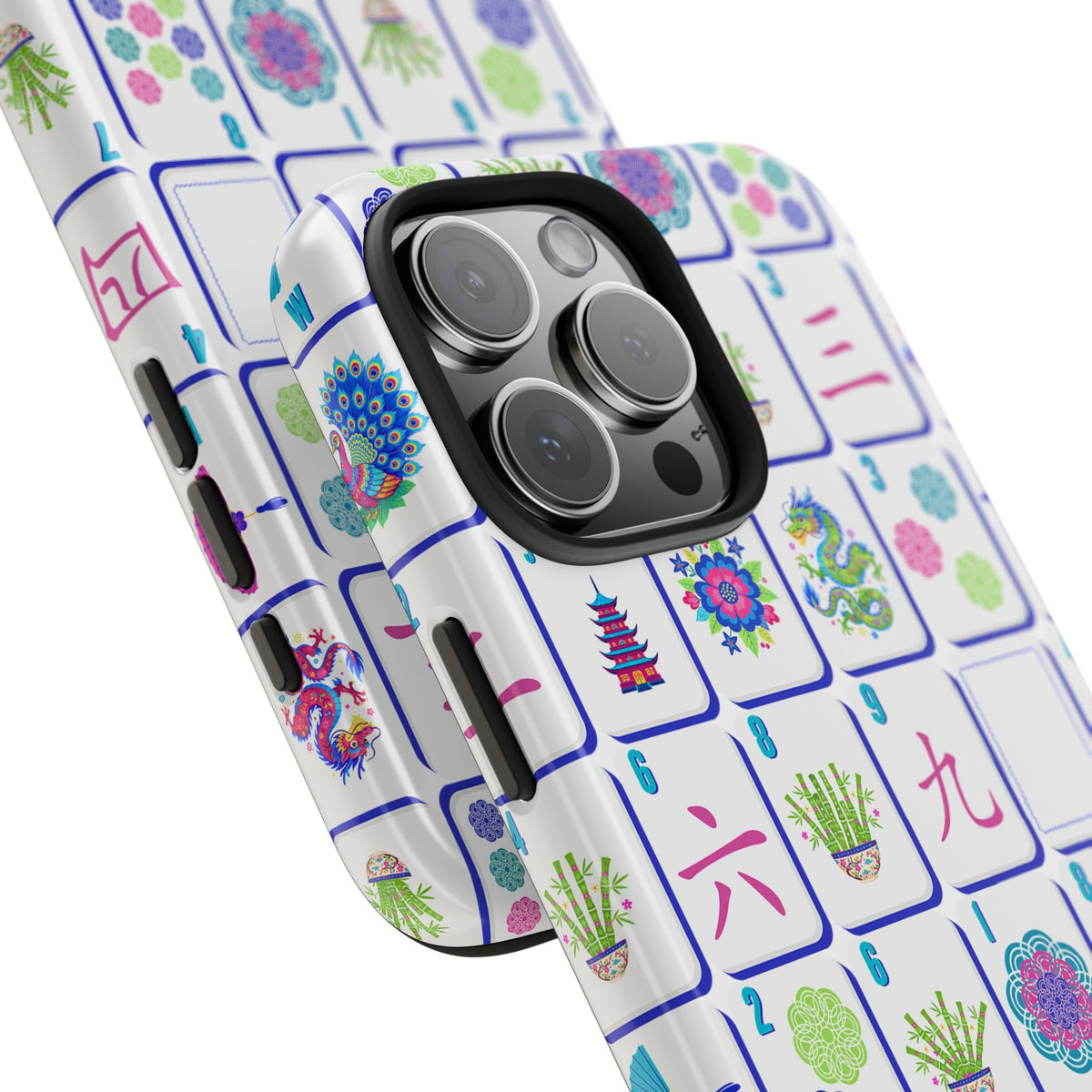 Tough Phone Case - Mahjong Tiles