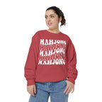 Crewneck Sweatshirt - Mahjong Retro Stack