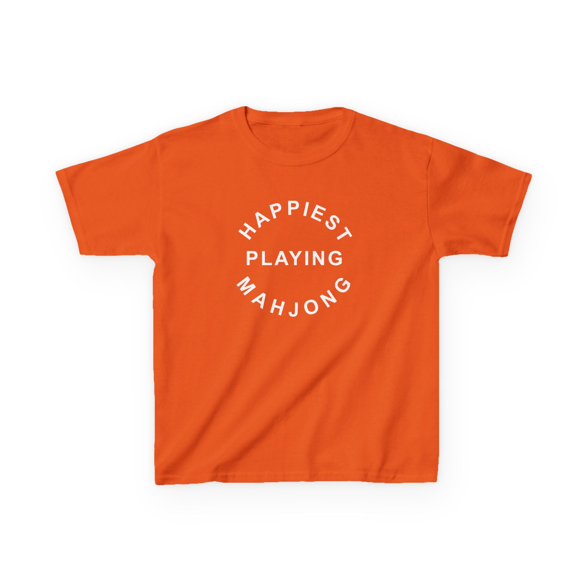 Youth Tee - Happiest Playing Mahjong
