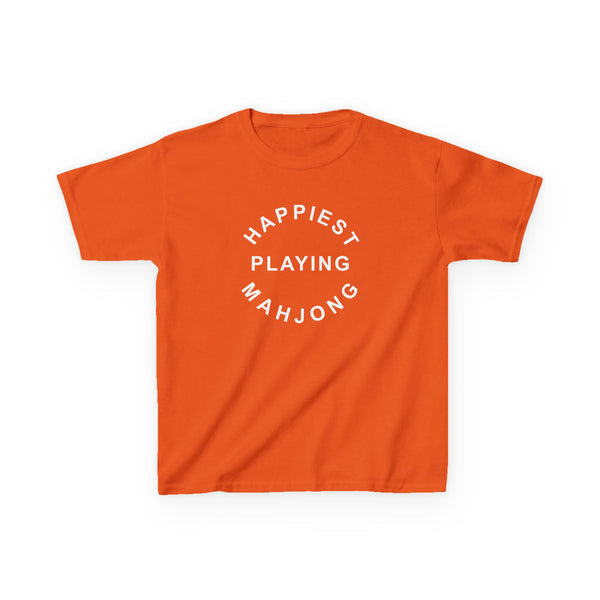 Youth Tee - Happiest Playing Mahjong