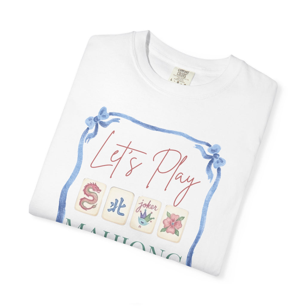 T-Shirt - Let's Play Mahjong (Comfort Colors - Unisex)