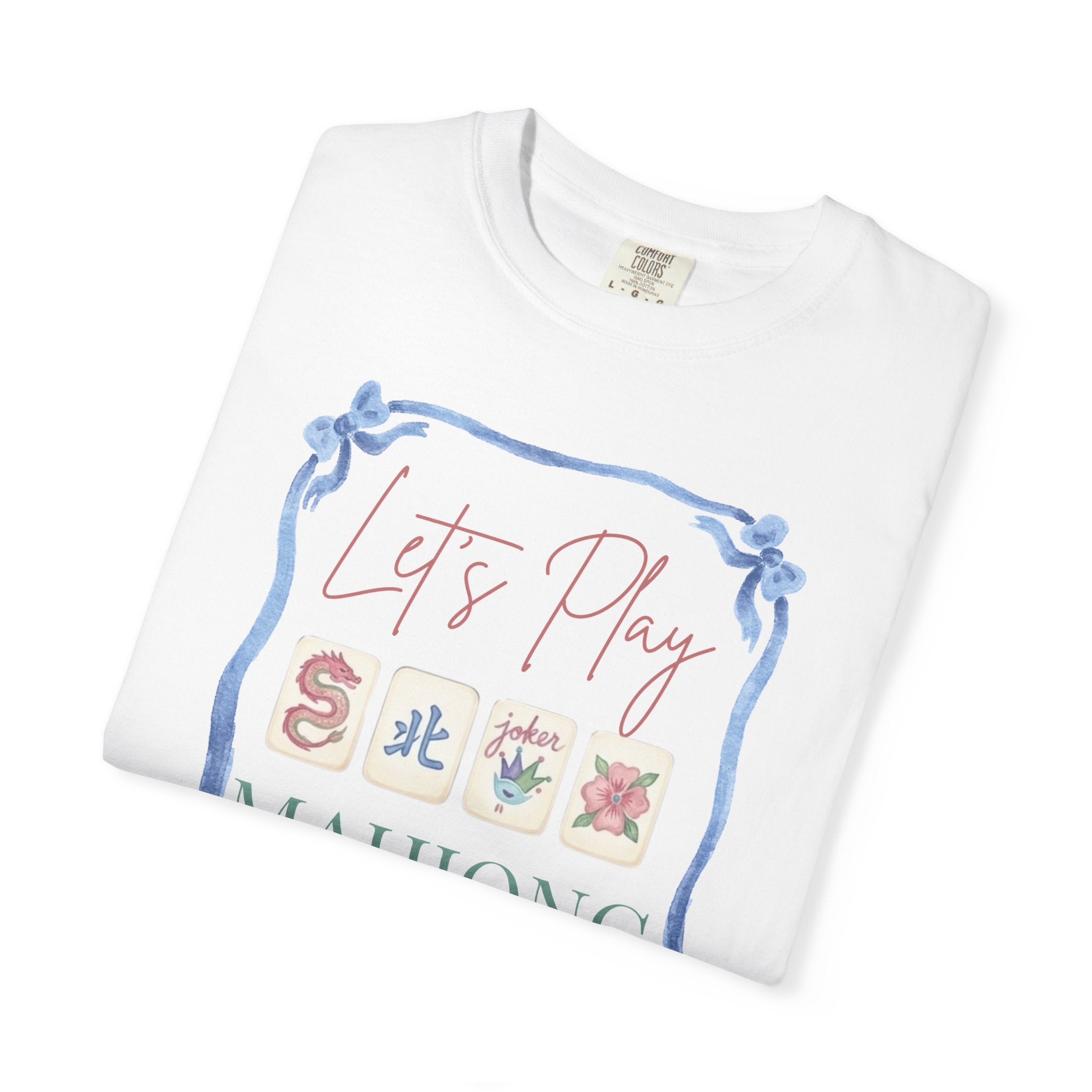 T-Shirt - Let's Play Mahjong (Comfort Colors - Unisex)