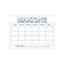 Mahjong Scorecard - Post-it® Sticky Pad - 8''x6''
