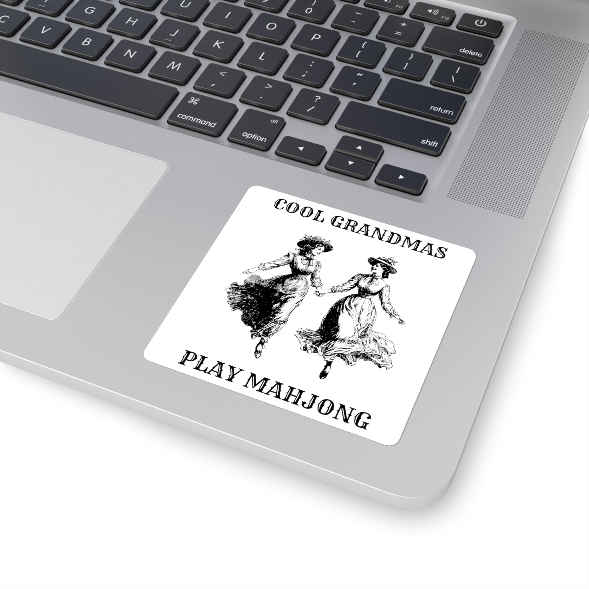 Sticker - Cool Grandmas Play Mahjong