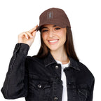 Hat - Embroidered Mahjong Dragon Tile on Corduroy Baseball Hat