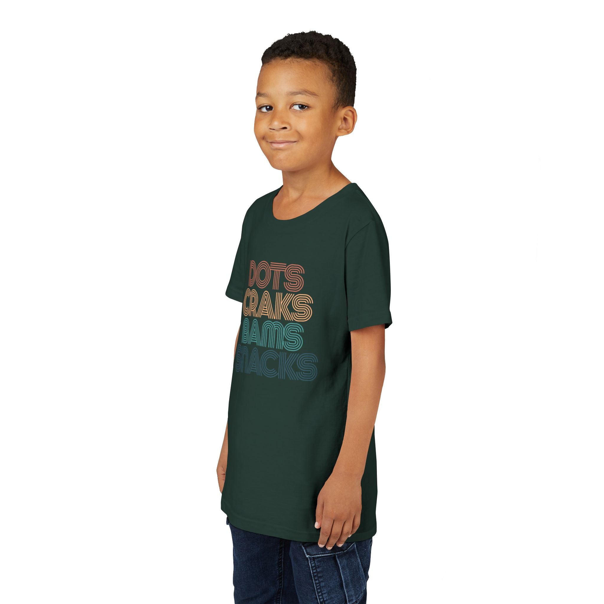 Youth Tee - Dots Craks Bams Snacks
