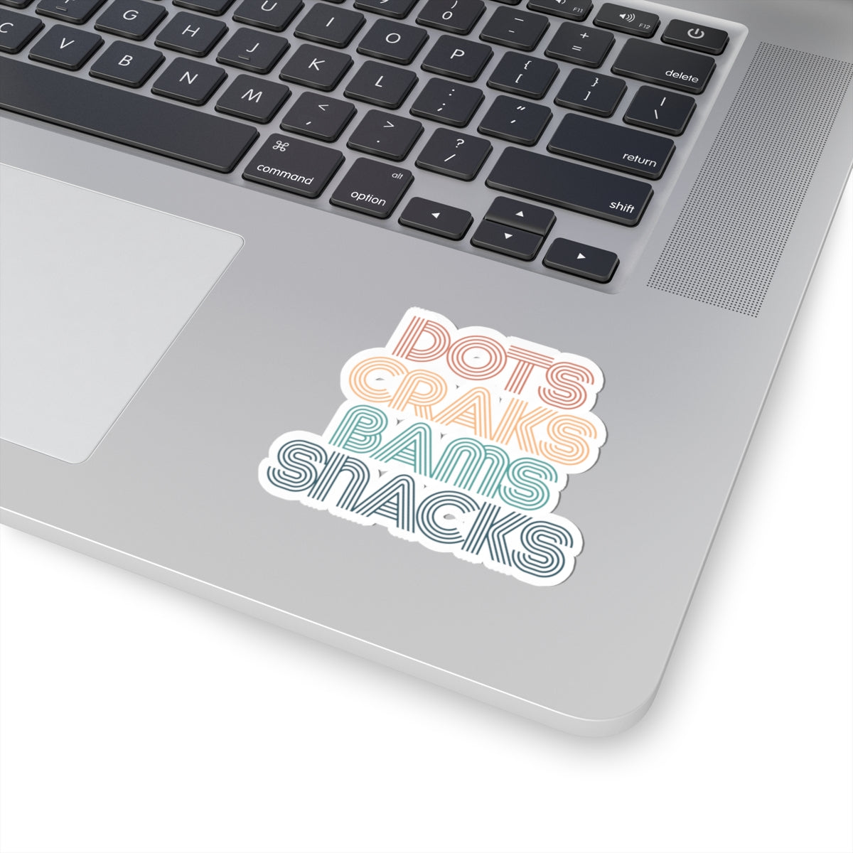 Sticker- DOTS CRAKS BAMS SNACKS