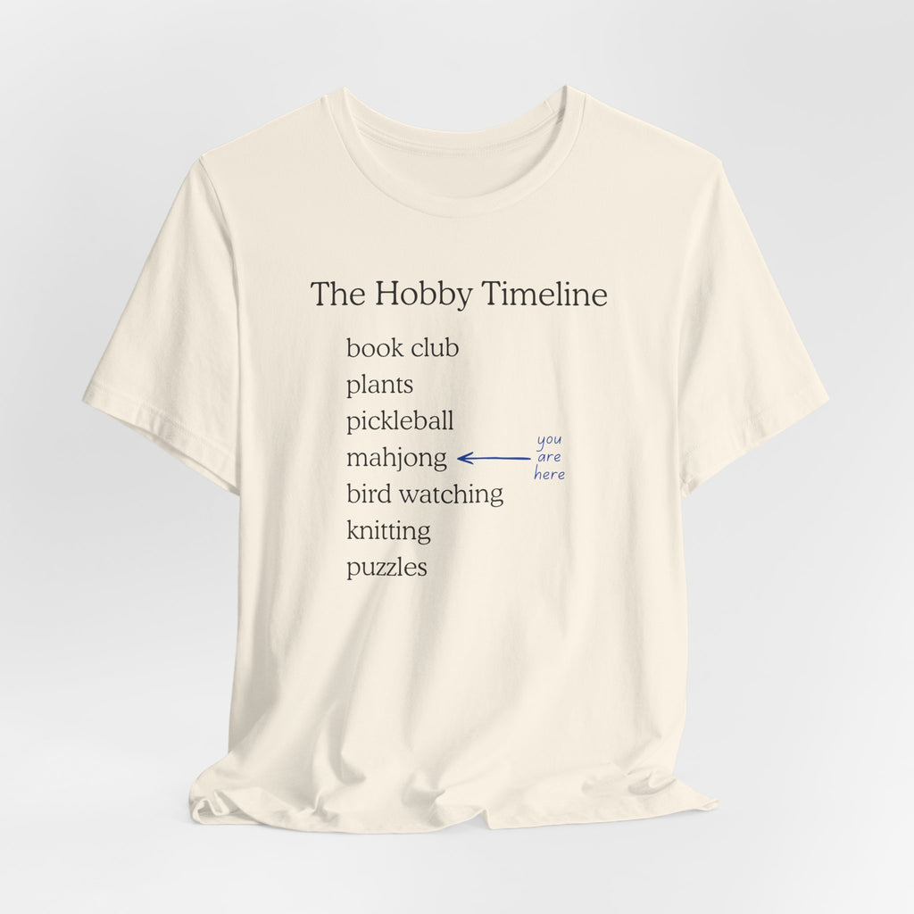 T-Shirt - Hobby Timeline Tee (Bella+Canvas - Unisex)