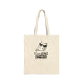 Cotton Tote Bag — "MeowJong" Cool Cat