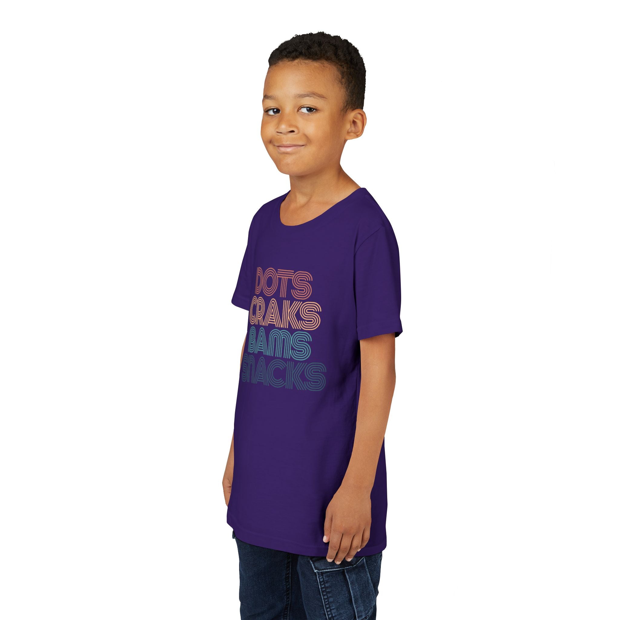 Youth Tee - Dots Craks Bams Snacks