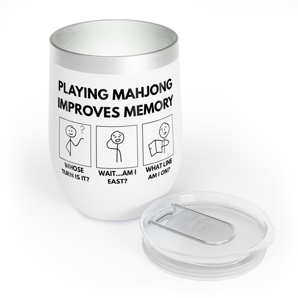 Chill Wine Tumbler - Mahjong Memory