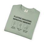 T-Shirt - Mahjong Improves Memory (Comfort Colors - Unisex)