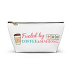 Accessory Pouch -  Fueled by Coffee & Mahjong