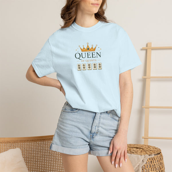 T-Shirt - Queen of Quints (Comfort Colors - Unisex)