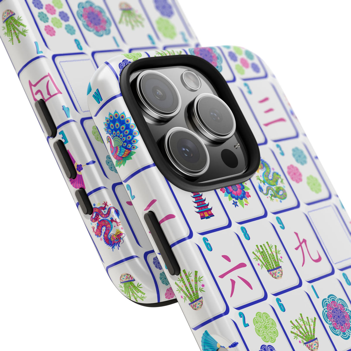 Tough Phone Case - Mahjong Tiles
