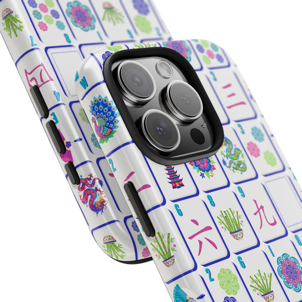 Tough Phone Case - Mahjong Tiles