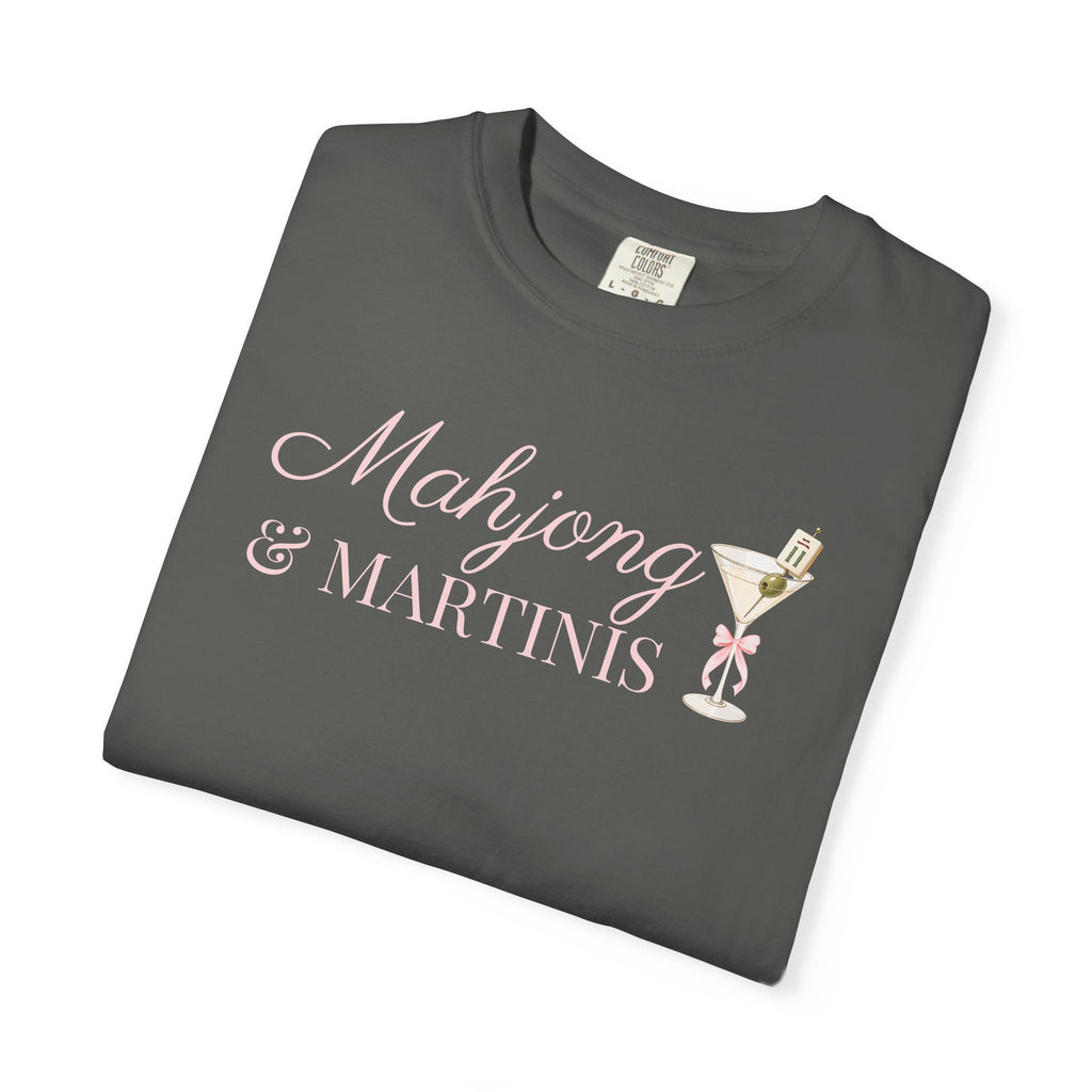 T-Shirt - Mahjong & Martinis T-Shirt (Comfort Colors - Unisex)