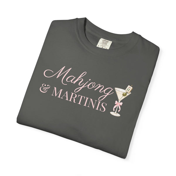 T-Shirt - Mahjong & Martinis T-Shirt (Comfort Colors - Unisex)