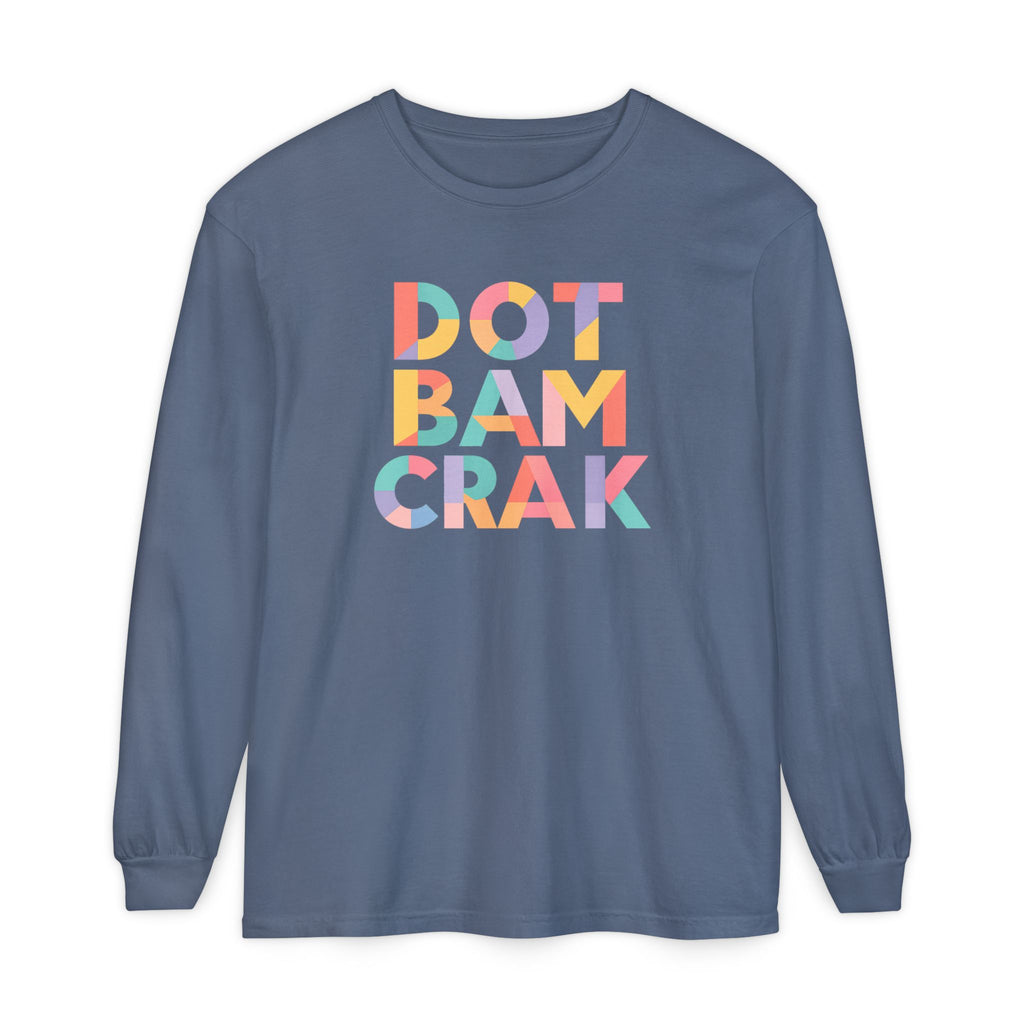 Long Sleeve T-Shirt - Dot Bam Crak