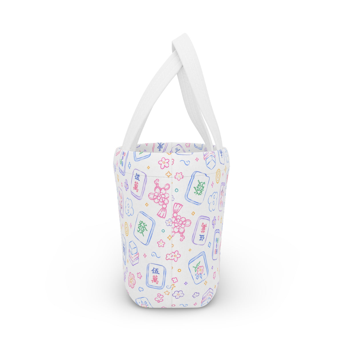 Lunch Bag -  Colorful Mahjong Tiles