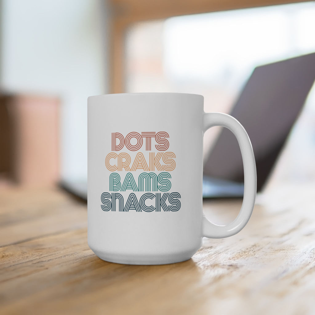 Mug - Dots Craks Bams Snacks