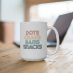 Mug - Dots Craks Bams Snacks