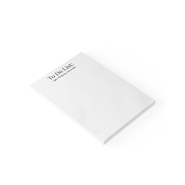 To Do List (after Mahjong, obviously) - Sticky Notes