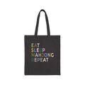Cotton Tote Back - Eat Sleep Mahjong Repeat