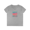 T-Shirt - Rack It Like It's Hot (Womens V-Neck)