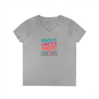 T-Shirt - Rack It Like It's Hot (Womens V-Neck)