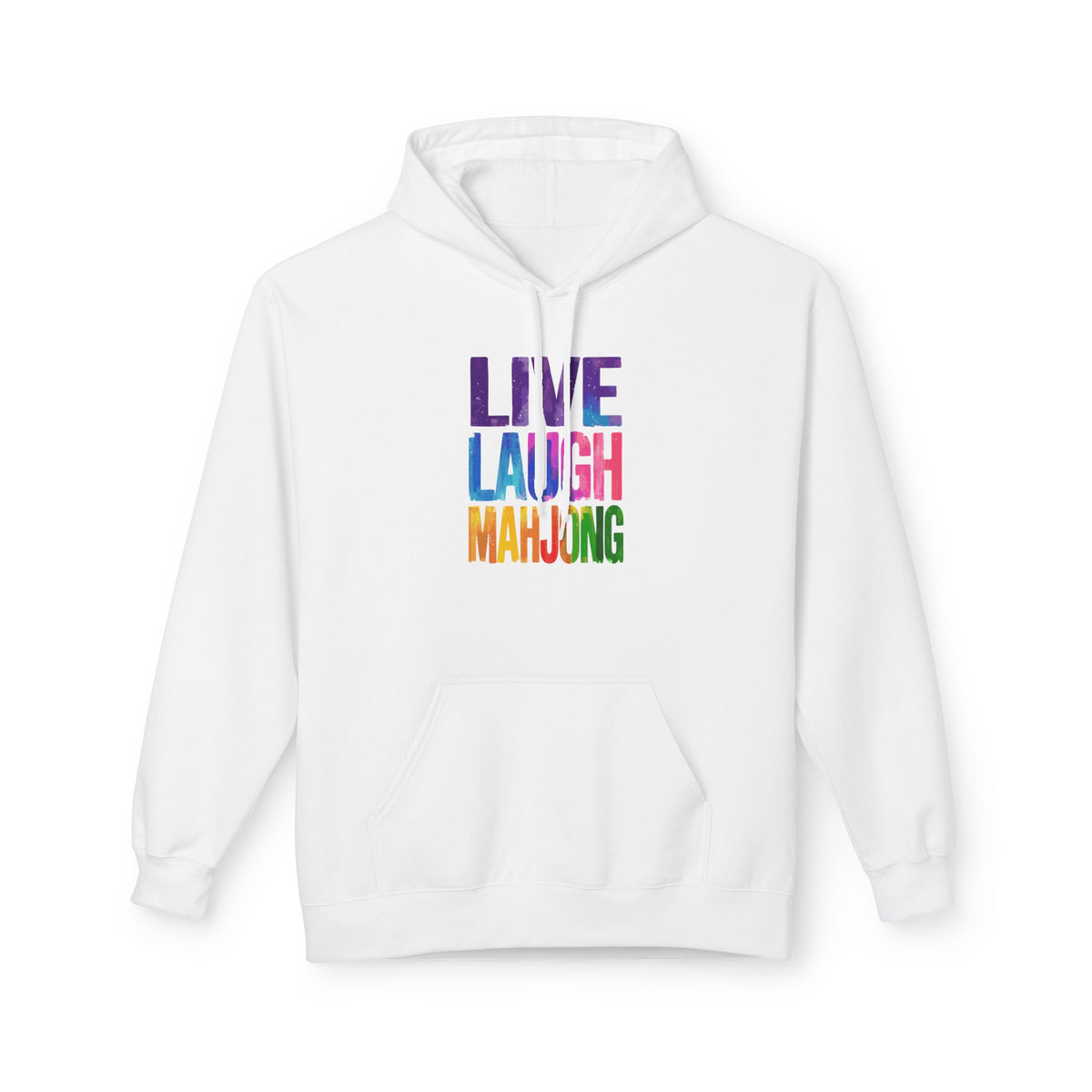 Hoodie - Live Laugh Mahjong