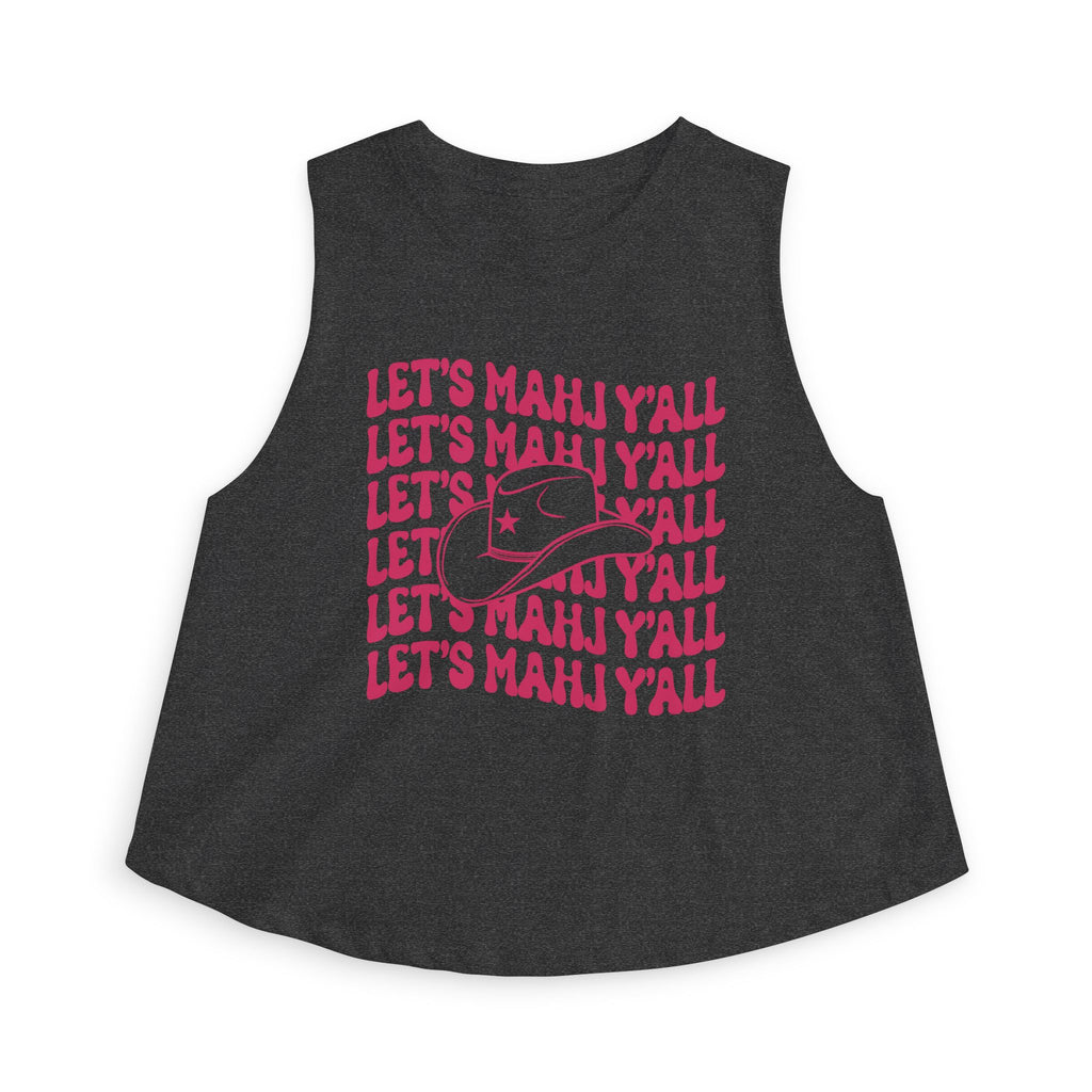 Women's Crop Top - Let's Mahj Y'all (Bella+Canvas)