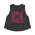 Women's Crop Top - Let's Mahj Y'all (Bella+Canvas)